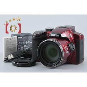 【中古】Nikon ニコン COOLPIX P510 レッド コンパクトデジタルカメラ
