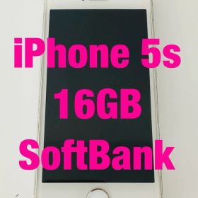 iPhone 5s 16GB シルバー SoftBank 本体