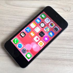 【特価‼︎】iPhone5s スペースグレイ 本体 SIMなし 中古