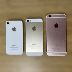 iPhone ジャンク6s 5s 4s 本体のみ 3点セット 部品取り用