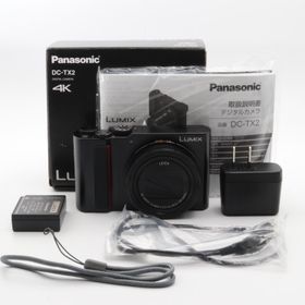パナソニック コンパクトデジタルカメラ ルミックス TX2 光学15倍 ブラック DC-TX2-K