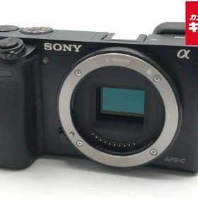 【中古】 【並品】 ソニー α6000 ボディ ブラック [ILCE-6000 B] 【ミラーレス一眼】 【6ヶ月保証】