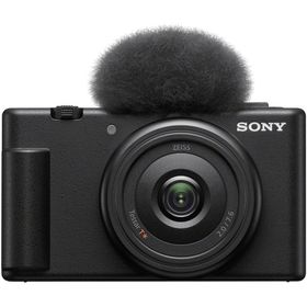 SONY ソニー 超広角 単焦点レンズ一体型 デジタルカメラ VLOGCAM ZV-1F (B) [ブラック]【ラッピング対応可】 R-LOGI