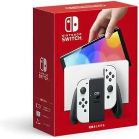【中古】(非常に良い)【整備済み品】 任天堂 Nintendo Switch 有機ELモデル ホワイト HEG-S-KAAAA ニンテンドー スイッチ OLED