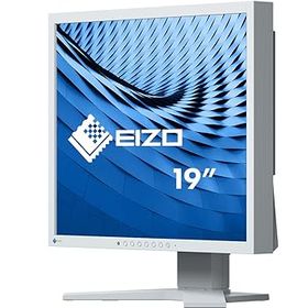 【中古】【39shop】EIZO★FlexScan S1934-HGY 19.0型モニター/1280×1024/スクエアモデル/疲れ目軽減/セレーングレイ/The warranty is valid only in Japan（非常に良い）