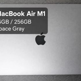 【箱付・16GB】M1 MacBook Air スペースグレイ