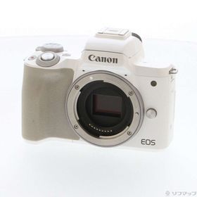 (中古)Canon EOS Kiss M ホワイト(349-ud)