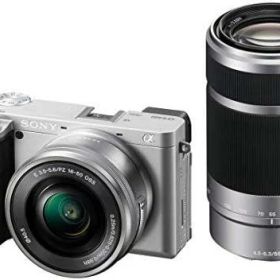 【中古】ソニー/APS-C/ミラーレス一眼カメラ / α6400 / ダブルズームレンズキット(同梱レンズ:SELP1650+SEL55210) / シルバー/ILCE-6400Y S当店保証30日間 人気モデル 高画質 売れ筋