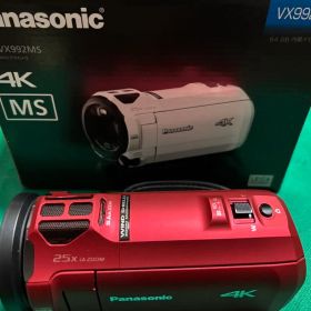 美品Panasonic 4K ビデオカメラ HC-VX992MS-R