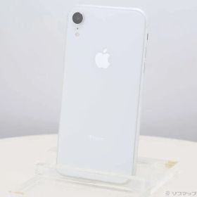 ソフマップ 〔中古品〕 iPhoneXR 128GB ホワイト MT0J2J／A SIMフリー【247】