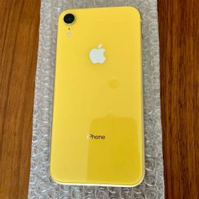iPhone XR イエロー ジャンク 画面とバッテリー交換済み 画面✖️ 本体