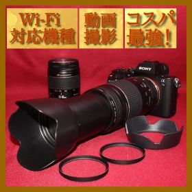 ✨Sony ソニー α7 II 超望遠 300mm ダブルズームセット✨