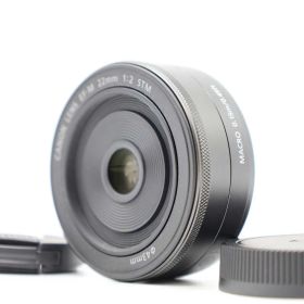 キャノン Canon EF-M 22mm f/2 STM Lens for EOS M EF-M Mount Black [新品同様] #Z6756A