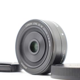 キャノン Canon EF-M 22mm f/2 STM Lens for EOS M EF-M Mount Black [美品] #Z6776A