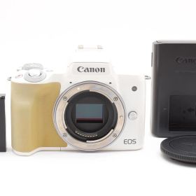 良品 Canon EOS Kiss M ホワイト ほ０２５