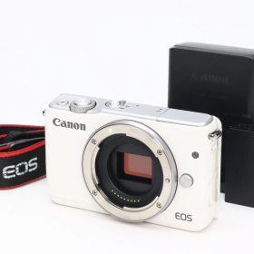 B (並品) Canon キヤノン EOS M10 ボディ ホワイト 返品不可 88-80