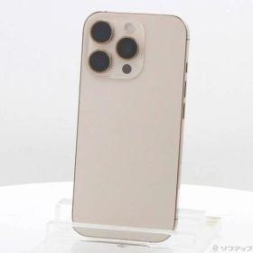 ソフマップ 〔中古品〕 iPhone16 Pro 128GB デザートチタニウム MYMX3J／A SIMフリー【344】