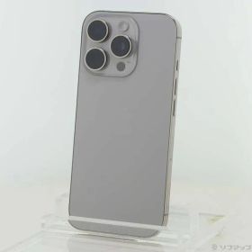 ソフマップ 〔中古品〕 iPhone16 Pro 128GB ナチュラルチタニウム MYMY3J／A SIMフリー【297】