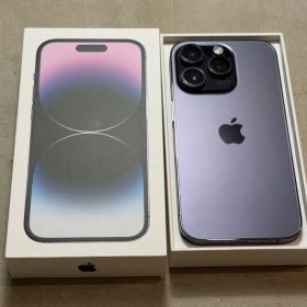 iPhone14pro 128GB SIMフリー ディープパープル