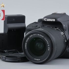 【中古】Canon キヤノン EOS Kiss X7 EF-S 18-55mm IS STM レンズキット ブラック