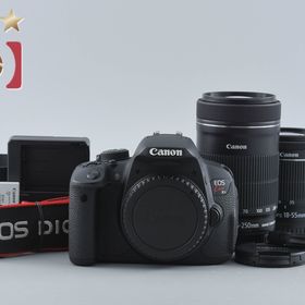 【中古】Canon キヤノン EOS Kiss X7i ダブルズームキット