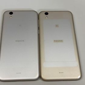 【モバイルBOX】2台セット docomo AQUOS sense SH-01K シャンパンゴールド