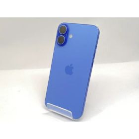 【中古】Apple 国内版 【SIMフリー】 iPhone 16 Plus 128GB ウルトラマリン MXVE3J/A【宇田川】保証期間1ヶ月【ランクB】
