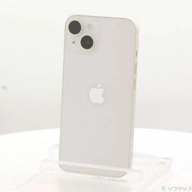 ソフマップ 〔中古品〕 iPhone14 128GB スターライト MPUQ3J／A SIMフリー【198】