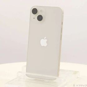 ソフマップ 〔中古品〕 iPhone14 128GB スターライト MPUQ3J／A SIMフリー【258】
