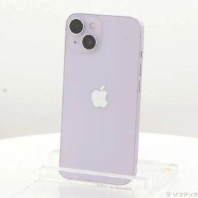 ソフマップ 〔中古品〕 iPhone14 128GB パープル MPUY3J／A SIMフリー【276】