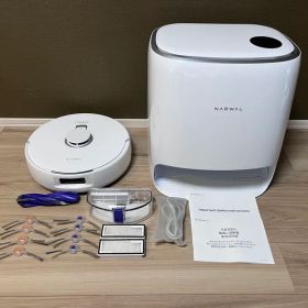【ジャンク】NARWAL Freo X Ultra ロボット掃除機 消耗品多数