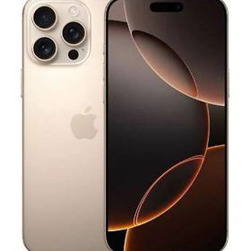 【中古】【安心保証】 iPhone16 Pro[1TB] SIMフリー デザートチタニウム