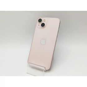 【中古】Apple au 【SIMフリー】 iPhone 13 128GB ピンク MLNE3J/A【府中ル・シーニュ】保証期間1週間【ランクC】