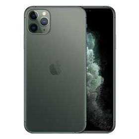 iPhone11 Pro Max[512GB] SIMフリー ミッドナイトグリーン【安…