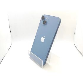 【中古】Apple 国内版 【SIMフリー】 iPhone 14 Plus 128GB ブルー MQ4H3J/A【博多】保証期間1ヶ月【ランクB】