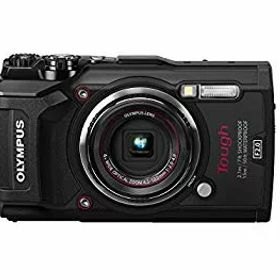 【中古】【非常に良い】OLYMPUS デジタルカメラ Tough TG-5 ブラック 1200万画素CMOS F2.0 15m 防水 100kgf耐荷重 GPS+電子コンパス&内蔵Wi-Fi TG-5 BLK