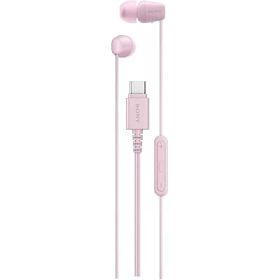 ソニー IER-EX15C PZ ピンク/タイプc/イヤホン/Type-C/イヤホン/有線/バランスの良い音質/小型/リモ
