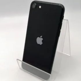 【中古】Apple au 【SIMフリー】 iPhone SE（第3世代） 64GB ミッドナイト MMYC3J/A【ECセンター】保証期間１ヶ月【ランクB】