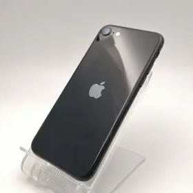 【中古】Apple au 【SIMフリー】 iPhone SE（第3世代） 64GB ミッドナイト MMYC3J/A【ECセンター】保証期間１ヶ月【ランクC】