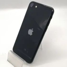 【中古】Apple au 【SIMフリー】 iPhone SE（第3世代） 64GB ミッドナイト MMYC3J/A【大須アメ横】保証期間１ヶ月【ランクB】