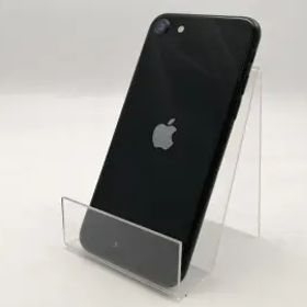 【中古】Apple au 【SIMフリー】 iPhone SE（第3世代） 64GB ミッドナイト MMYC3J/A【ECセンター】保証期間１ヶ月【ランクB】