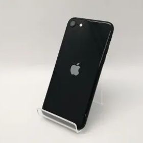 【中古】Apple au 【SIMフリー】 iPhone SE（第3世代） 128GB ミッドナイト MMYF3J/A【広島本通】保証期間１ヶ月【ランクB】