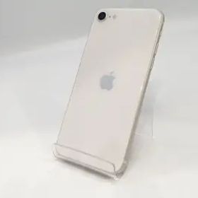 【中古】Apple au 【SIMフリー】 iPhone SE（第3世代） 64GB スターライト MMYD3J/A【浜松駅前】保証期間１ヶ月【ランクB】