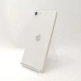 【中古】Apple au 【SIMフリー】 iPhone SE（第3世代） 128GB スターライト MMYG3J/A【新宿2】保証期間１ヶ月【ランクC】