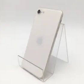【中古】Apple 国内版 【SIMフリー】 iPhone SE（第3世代） 128GB スターライト MMYG3J/A【ECセンター】保証期間１ヶ月【ランクC】