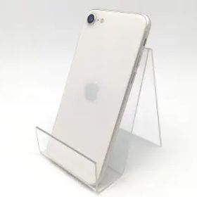 【中古】Apple 国内版 【SIMフリー】 iPhone SE（第3世代） 64GB スターライト MMYD3J/A【ECセンター】保証期間１ヶ月【ランクB】