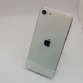 【中古】Apple au 【SIMフリー】 iPhone SE（第3世代） 64GB スターライト MMYD3J/A【秋葉3号】保証期間１ヶ月【ランクA】