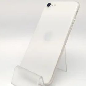 【中古】Apple au 【SIMフリー】 iPhone SE（第3世代） 64GB スターライト MMYD3J/A【新宿】保証期間１ヶ月【ランクB】