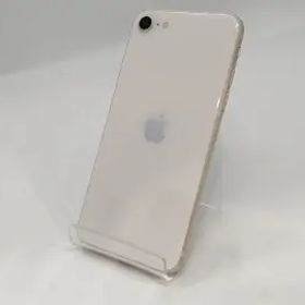 【中古】Apple 国内版 【SIMフリー】 iPhone SE（第3世代） 64GB スターライト MMYD3J/A【浜松駅前】保証期間１ヶ月【ランクB】