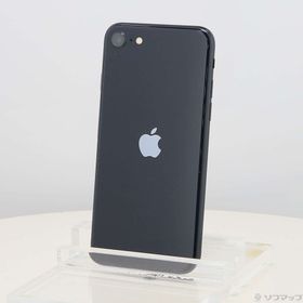 (中古)Apple iPhone SE 第3世代 64GB ミッドナイト MMYC3J/A SIMフリー(262-ud)